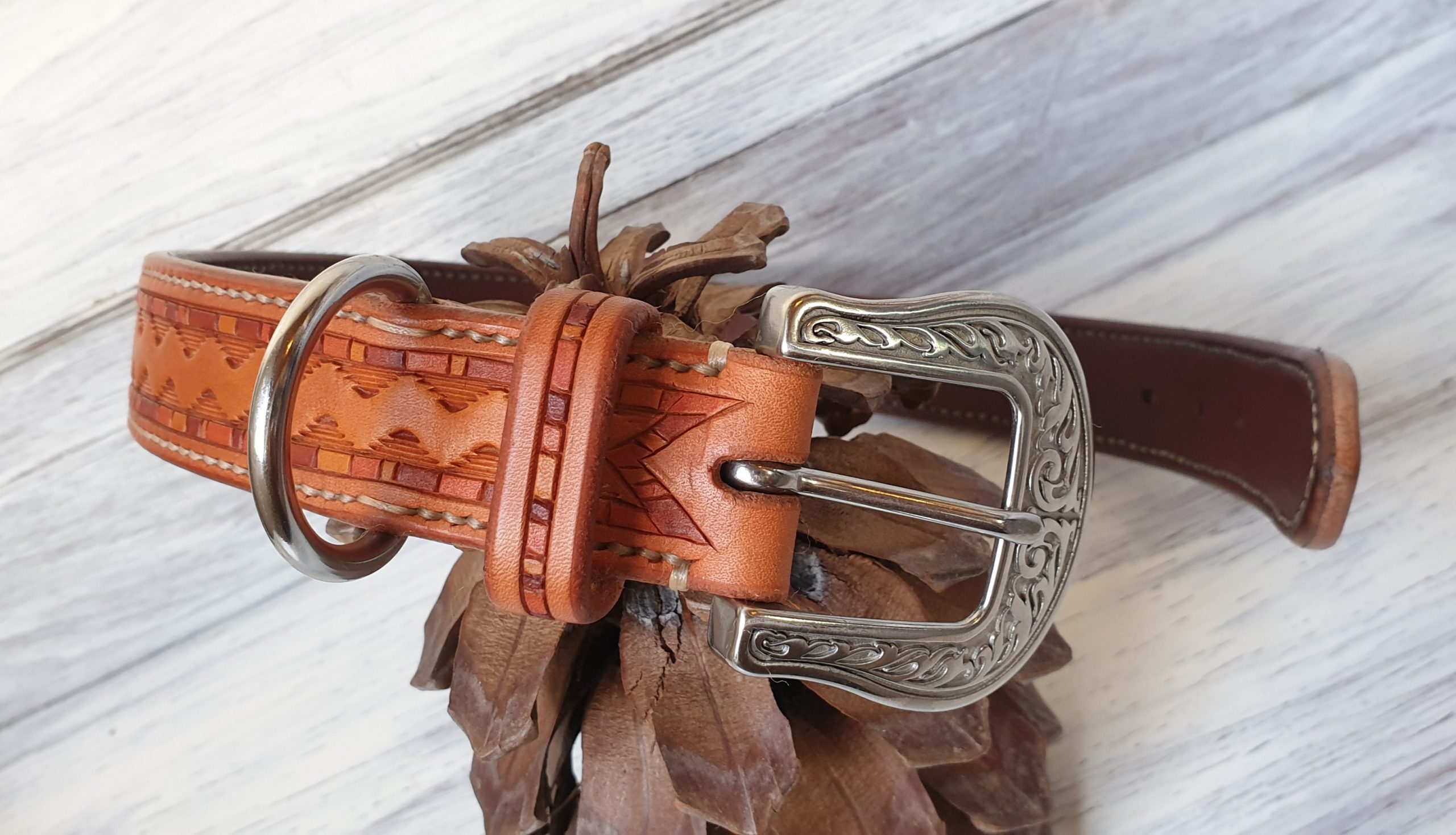 Hundehalsband handgefertigt & dubliert – Bild 3