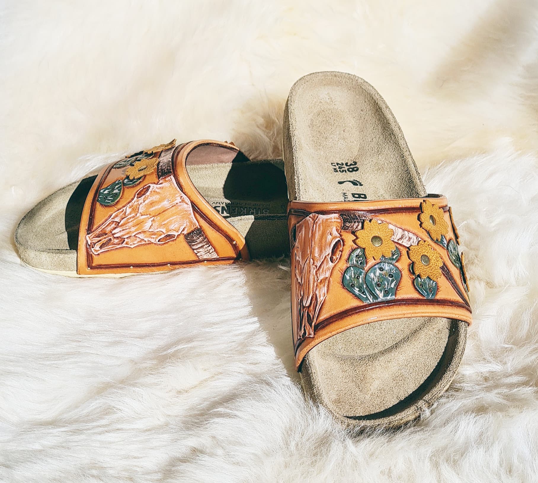 Longhorn Western Birkenstock – Bild 2