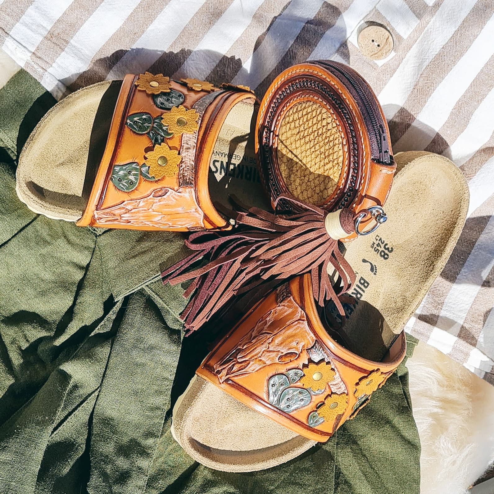 Longhorn Western Birkenstock