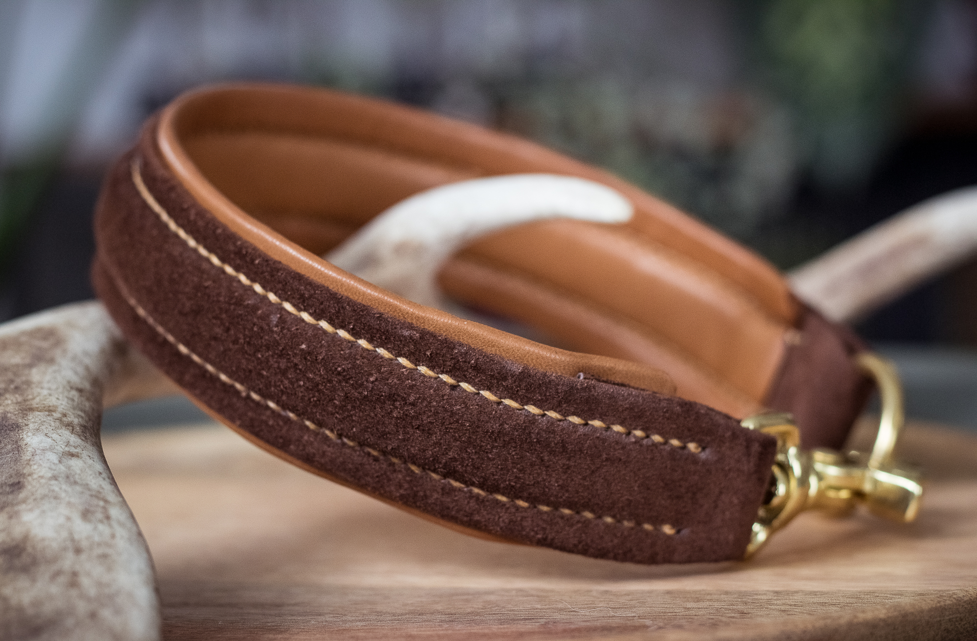 Halsband Golden Brown – Bild 3