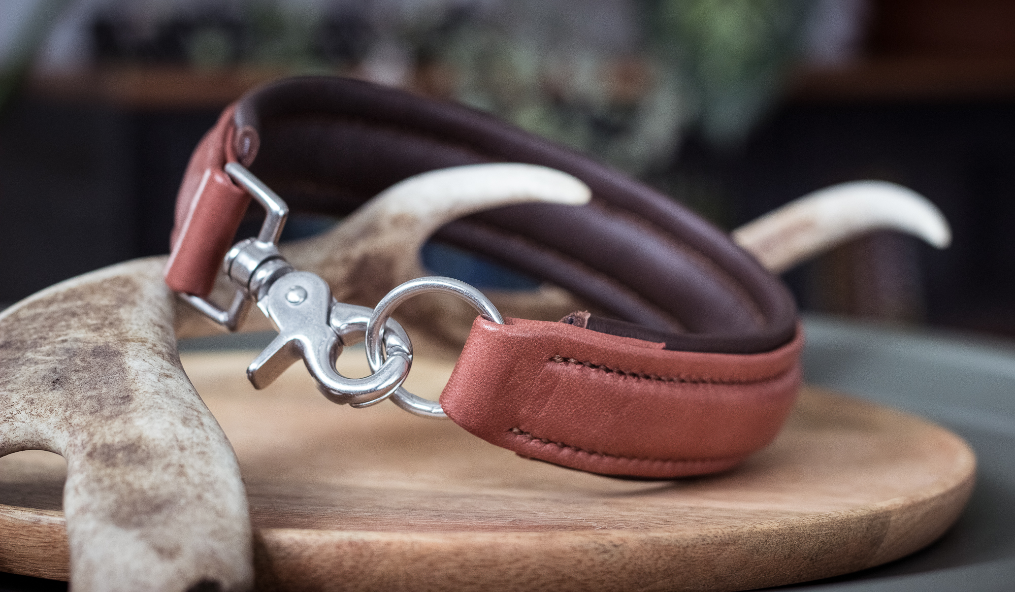 Halsband Big Rosè Elk