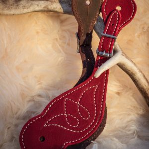 Sporenriemen red Flower